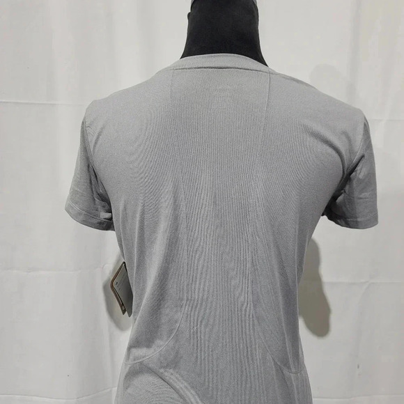 Reebok NEW Women's Scoop Neck Dri Gray Heather Excell Athletic Top M - Picture 9 of 11